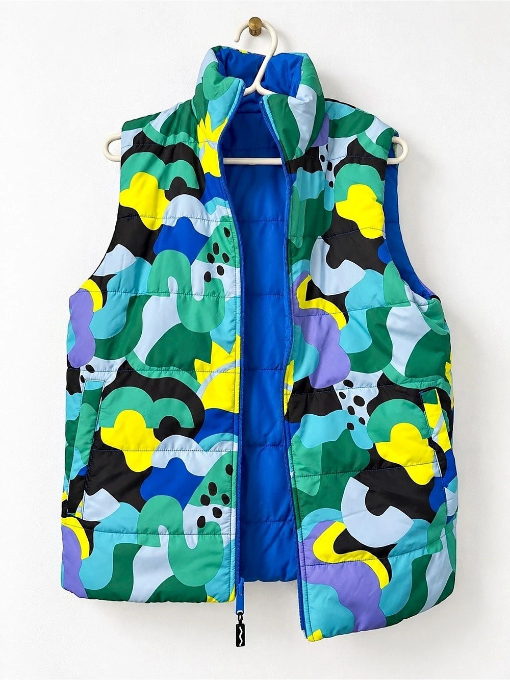 Crayola x Kohl's Abstract Reversible Puffer Vest Kids